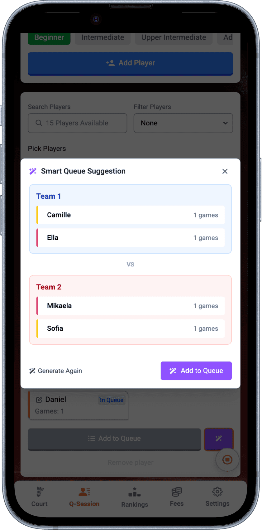 ShuttleFlow Smart Queue Suggestions preview