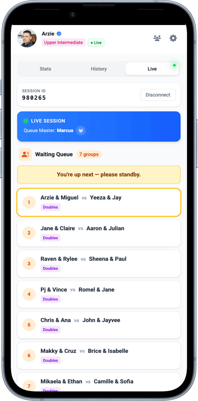 ShuttleFlow Live Queueing preview